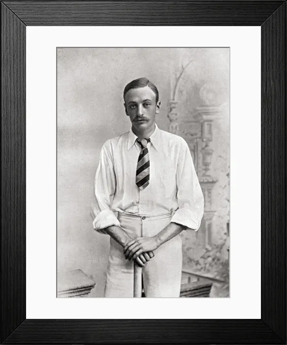 Framed Print : Cricketer, Wilson Framed Print : Cricketer, Wilson