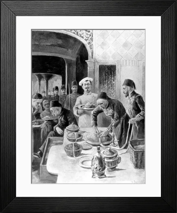 Framed Print : The Reign of Suspicion at Yildiz Kiosk