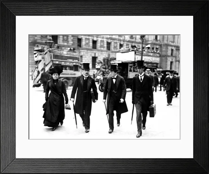Framed Print : Churchill and Lloyd George Framed Print : Churchill and Lloyd George