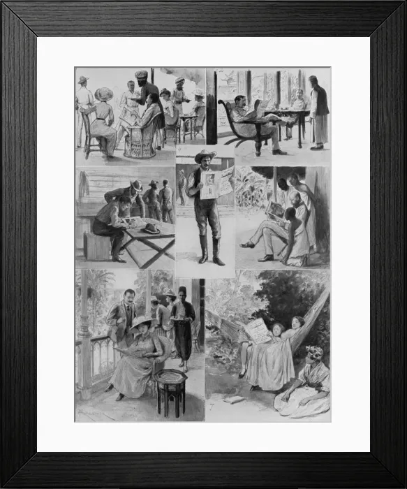 Framed Print : Read by the World: The Illustrated London News overseas Framed Print : Read by the World: The Illustrated London News overseas