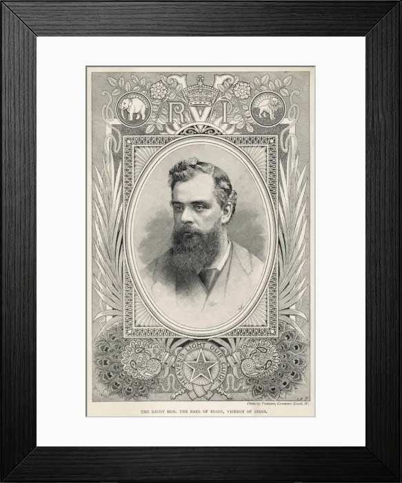 Framed Print : Victor 9th Earl of Elgin Framed Print : Victor 9th Earl of Elgin