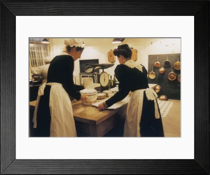 Framed Print : Helping in the Kitchen Framed Print : Helping in the Kitchen