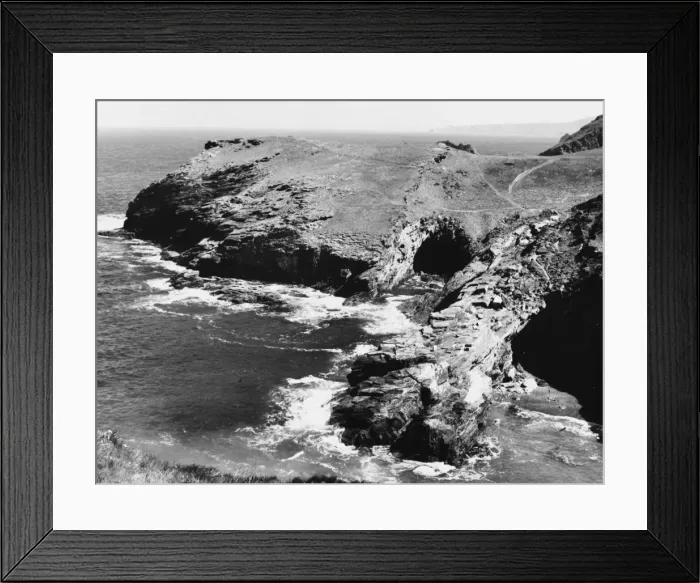 Framed Print : Cornish Coastline Framed Print : Cornish Coastline