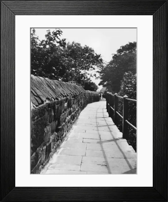 Framed Print : Chester City Wall Framed Print : Chester City Wall