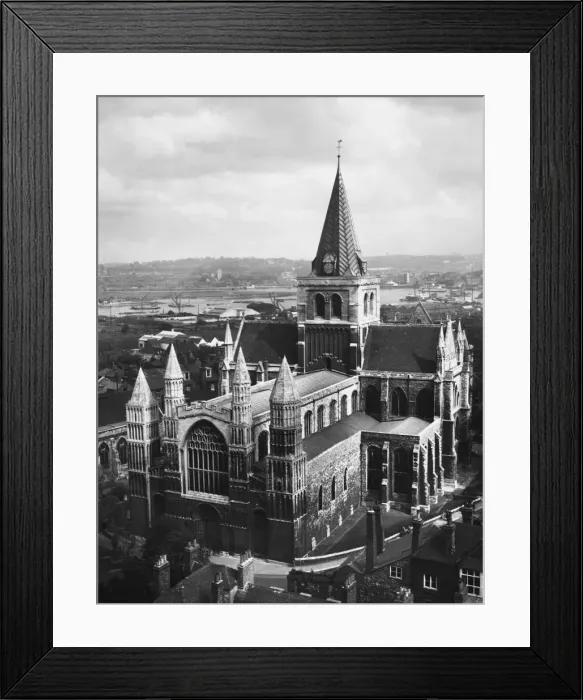 Framed Print : Rochester Cathedral Framed Print : Rochester Cathedral