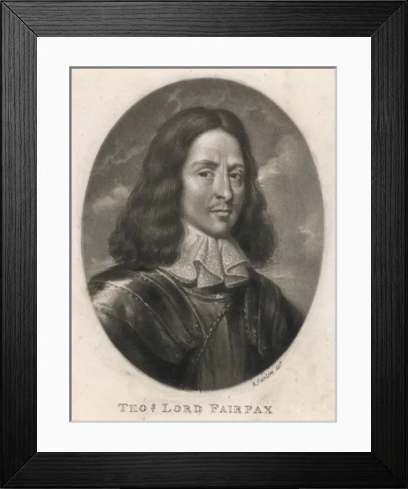 Framed Print : Thomas Lord Fairfax - 8 Framed Print : Thomas Lord Fairfax - 8