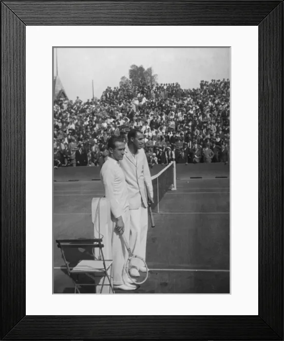 Framed Print : Davis Cup in Paris Framed Print : Davis Cup in Paris