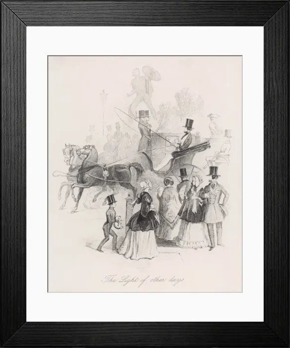 Framed Print : Count D orsay Driving Framed Print : Count D orsay Driving