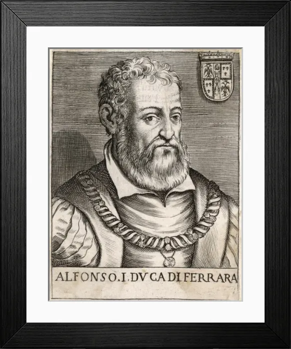 Framed Print : Alfonso I Di Ferrara Framed Print : Alfonso I Di Ferrara