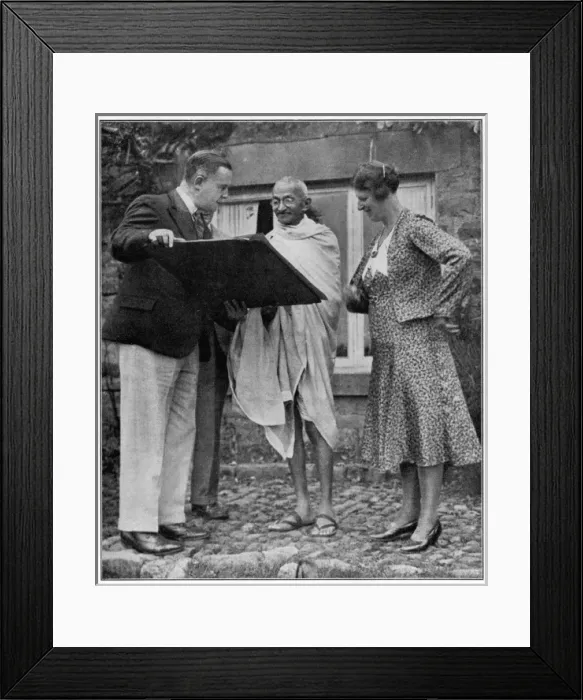 Framed Print : Mahatma Gandhi Framed Print : Mahatma Gandhi