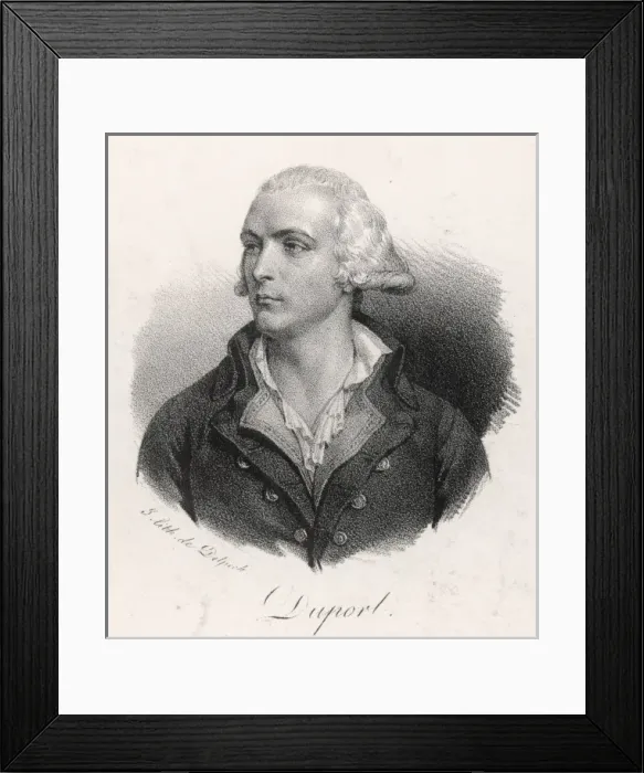 Framed Print : Adrien Duport Framed Print : Adrien Duport