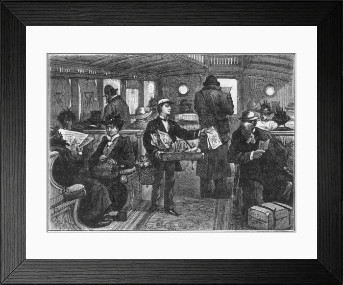 Framed Print : Edison as a Youth Framed Print : Edison as a Youth