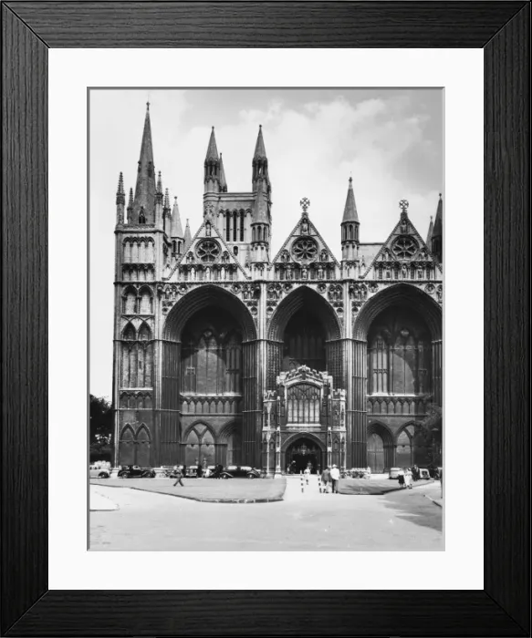 Framed Print : Peterborough Cathedral Framed Print : Peterborough Cathedral