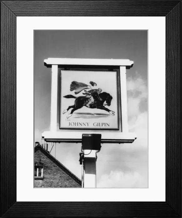 Framed Print : THE JOHNNY GILPIN PUB Framed Print : THE JOHNNY GILPIN PUB