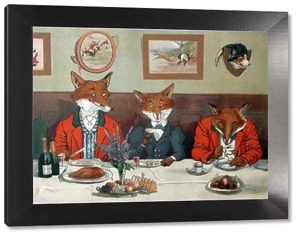 Mr Foxs Hunt Breakfast on Christmas Day
