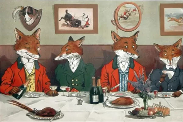 Mr Foxs Hunt Breakfast on Christmas Day
