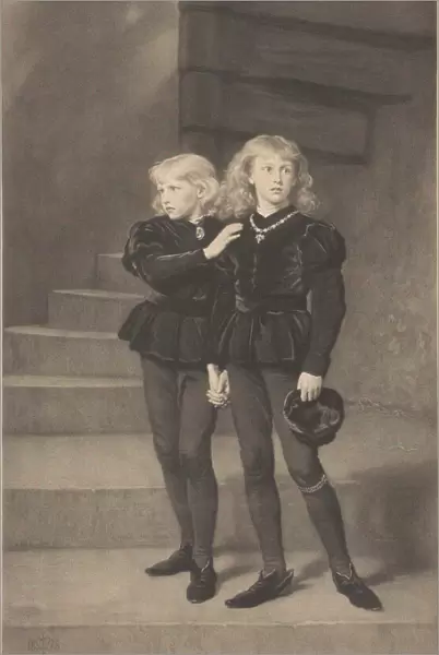 The Princes in the Tower by Millais