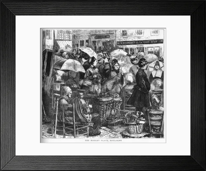 Framed Print : France Boulogne Framed Print : France Boulogne