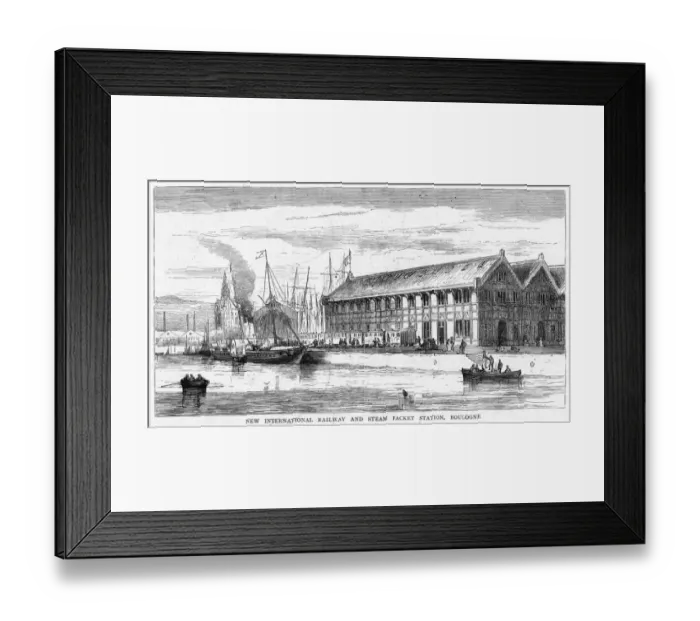 Framed Print : France Boulogne Framed Print : France Boulogne