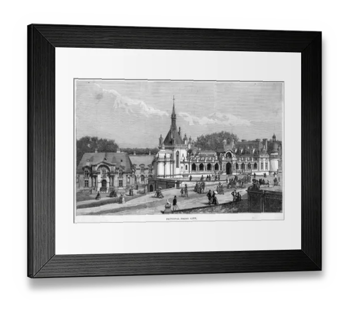 Framed Print : France Chantilly Framed Print : France Chantilly