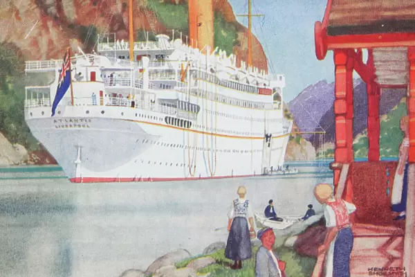 Cruise ship Atlantis in Norway