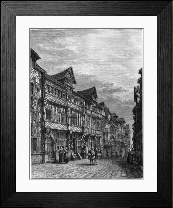Framed Print : France Lisieux Framed Print : France Lisieux