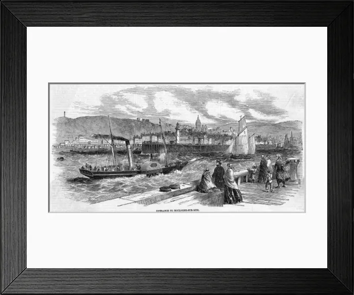 Framed Print : France Boulogne Framed Print : France Boulogne