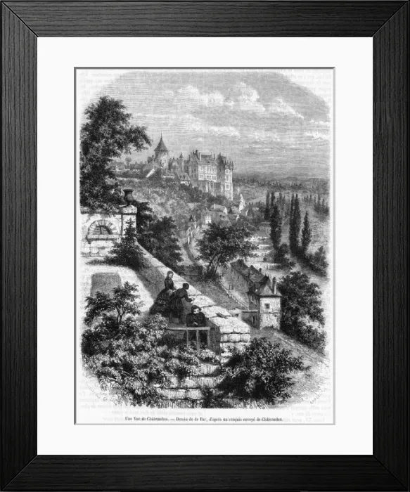 Framed Print : France Chateaudun Framed Print : France Chateaudun