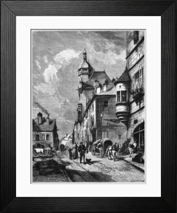 Framed Print : France Luxeuil Bains Framed Print : France Luxeuil Bains