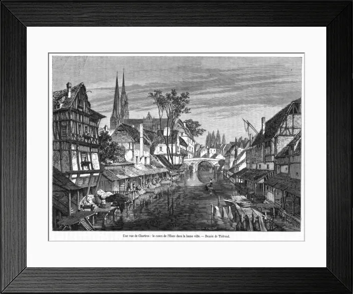 Framed Print : France Chartres Framed Print : France Chartres