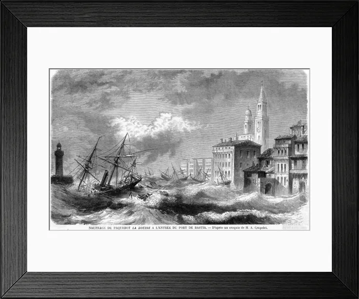Framed Print : Corsica Bastia Framed Print : Corsica Bastia