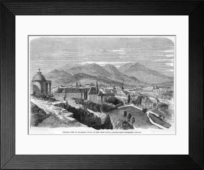 Framed Print : France Chambery Framed Print : France Chambery