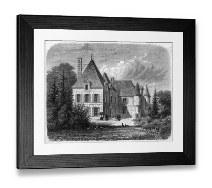 Framed Print : France Haut-Brion Framed Print : France Haut-Brion