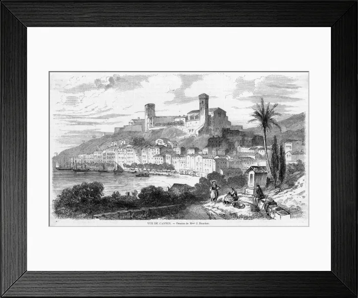Framed Print : France Cannes Framed Print : France Cannes