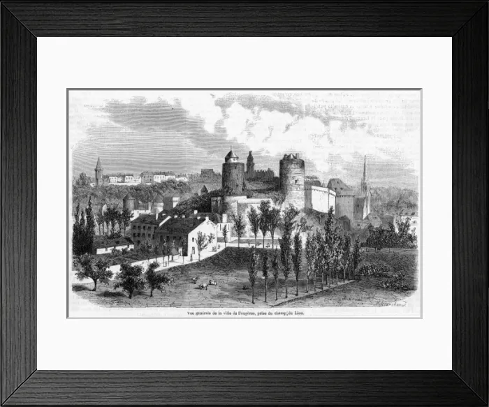 Framed Print : France Fougeres Framed Print : France Fougeres