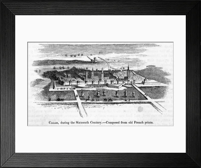 Framed Print : France Calais Framed Print : France Calais