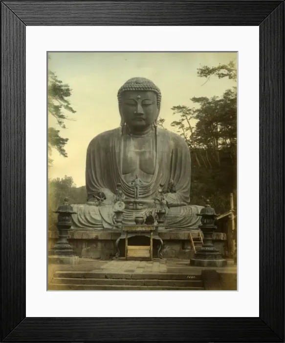 Framed Print : Daibutsu at Kamakura Framed Print : Daibutsu at Kamakura