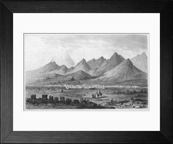 Framed Print : Tehran General View Framed Print : Tehran General View