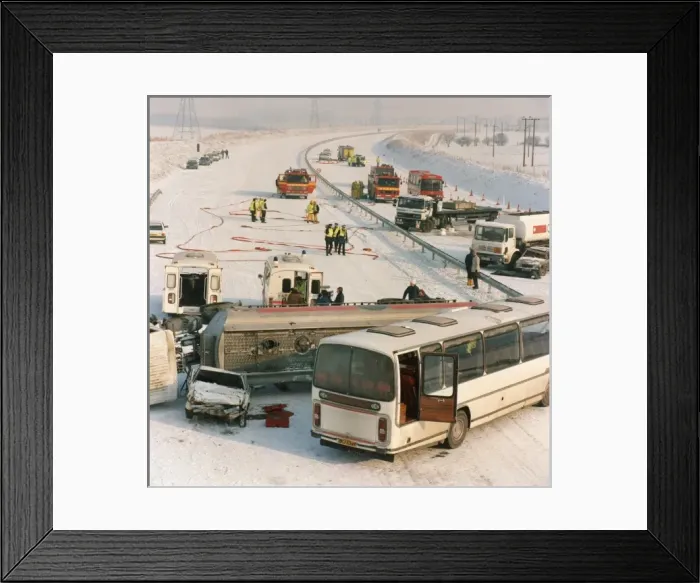 Framed Print : Road Accident Framed Print : Road Accident