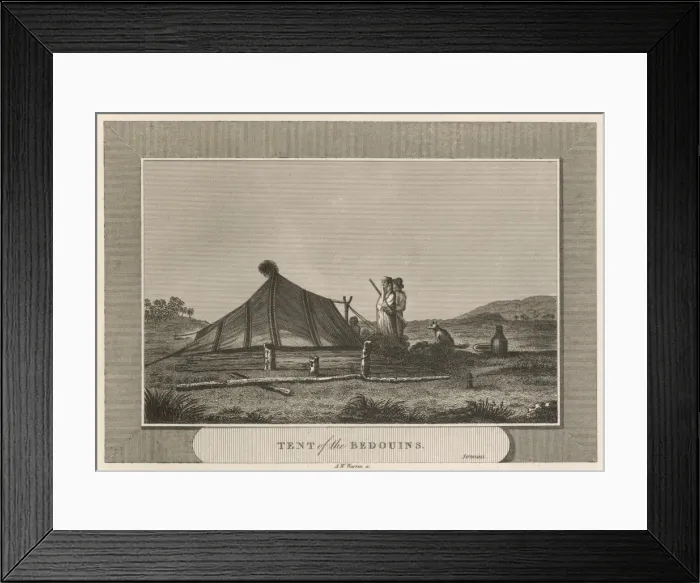 Framed Print : Bedouin Tent Framed Print : Bedouin Tent