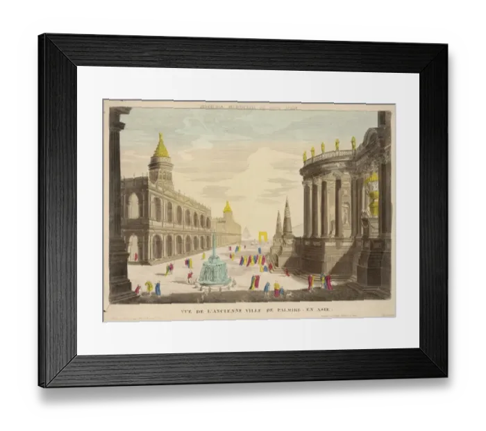 Framed Print : Palmyra Reconstructed Framed Print : Palmyra Reconstructed