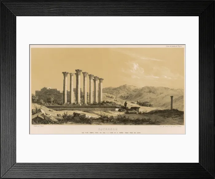 Framed Print : Ruins at Jarash, Jordan Framed Print : Ruins at Jarash, Jordan