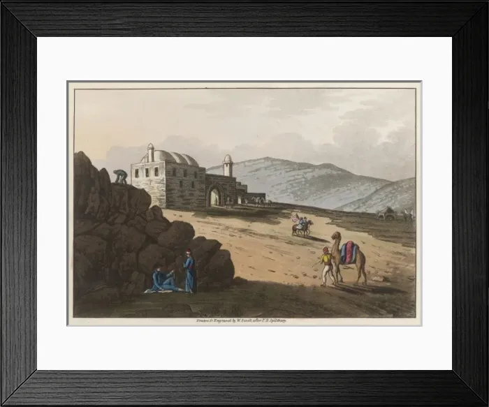 Framed Print : Josephs Well Framed Print : Josephs Well