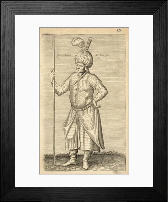 Framed Print : Persian of C17 Framed Print : Persian of C17