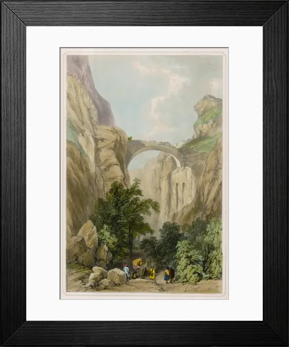 Framed Print : Jordan / Petra / Entrance Framed Print : Jordan / Petra / Entrance
