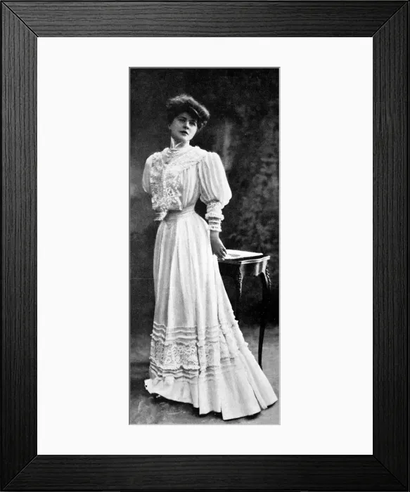 Framed Print : An Afternoon Dress, 1905 Framed Print : An Afternoon Dress, 1905
