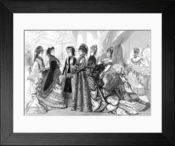 Framed Print : Paris autumn fashions Framed Print : Paris autumn fashions