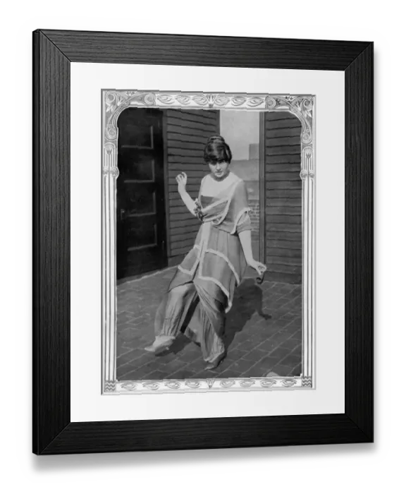 Framed Print : The Tango trouser, 1913 Framed Print : The Tango trouser, 1913