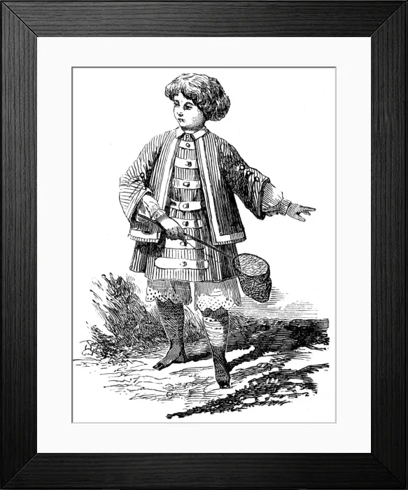Framed Print : Paris fashions for September, 1851 Framed Print : Paris fashions for September, 1851