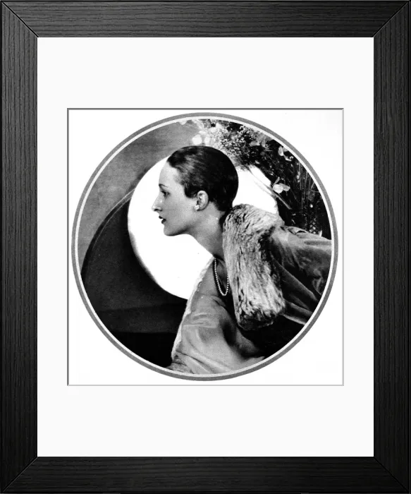 Framed Print : Advertisement for Dentures, 1926 Framed Print : Advertisement for Dentures, 1926